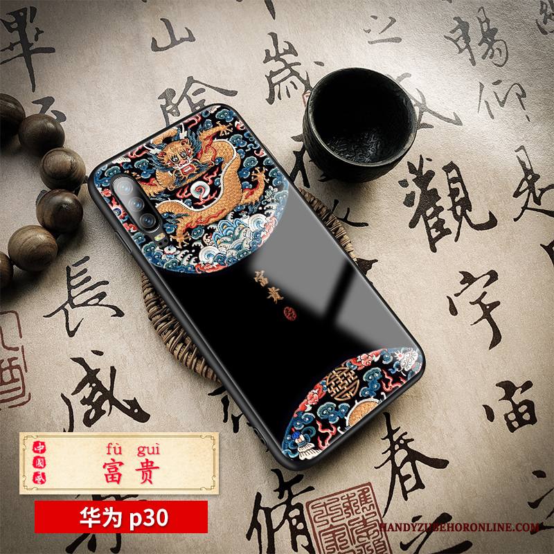 Huawei P30 Kuori Ultra Tila Rakastunut Uusi Lasi Peili Kotelo