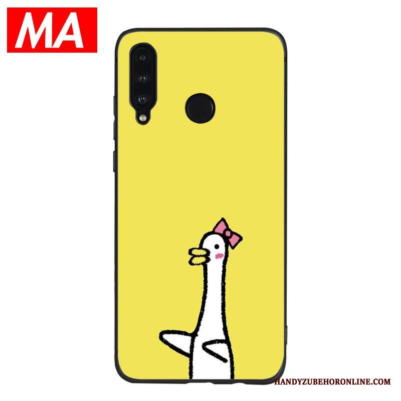 Huawei P30 Lite Kuori Yksinkertainen Suojaus Pehmeä Neste Tuuli Ankka Puhelimen Kuoret Sininen