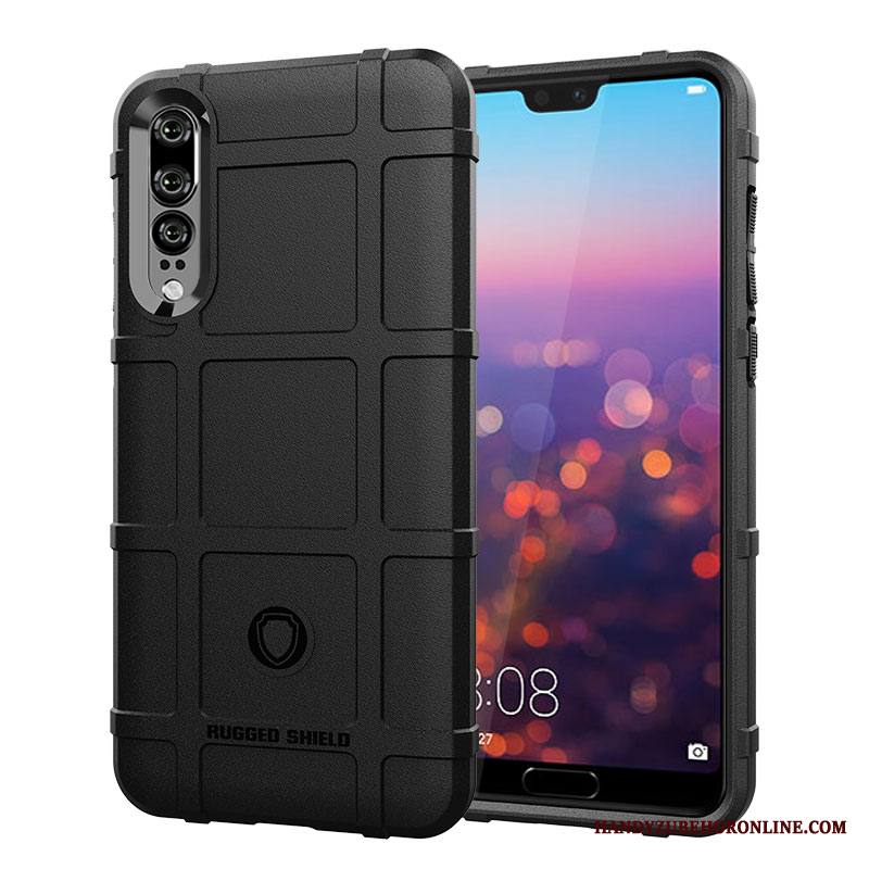 Huawei P30 Murtumaton Kuori Pehmeä Neste Puhelimen Kuoret Tide-brändi Suojaus Vihreä