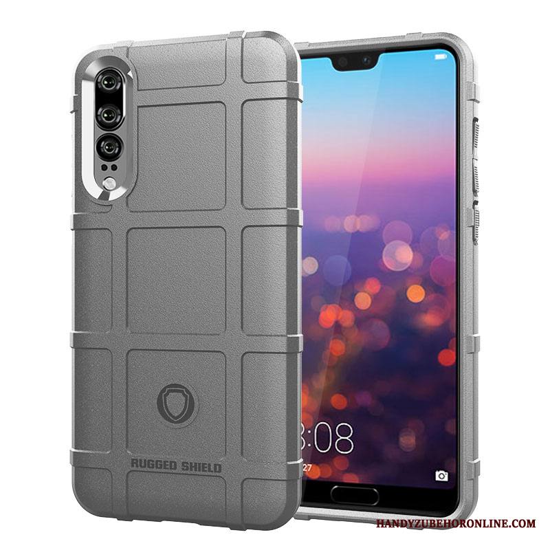 Huawei P30 Murtumaton Kuori Pehmeä Neste Puhelimen Kuoret Tide-brändi Suojaus Vihreä