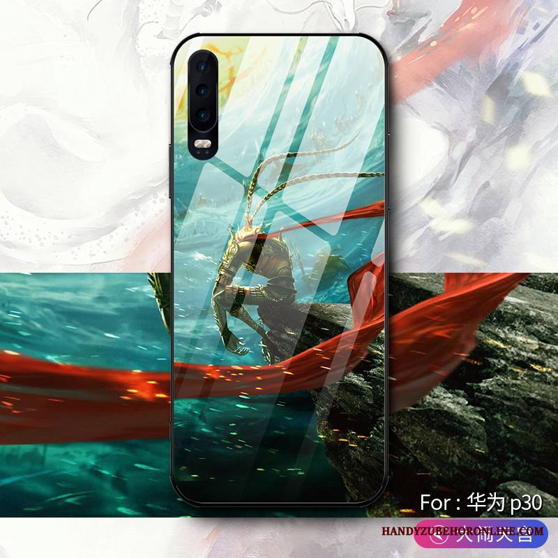 Huawei P30 Ohut Persoonallisuus Luova Puhelimen Kuoret Kuori Kova Ultra