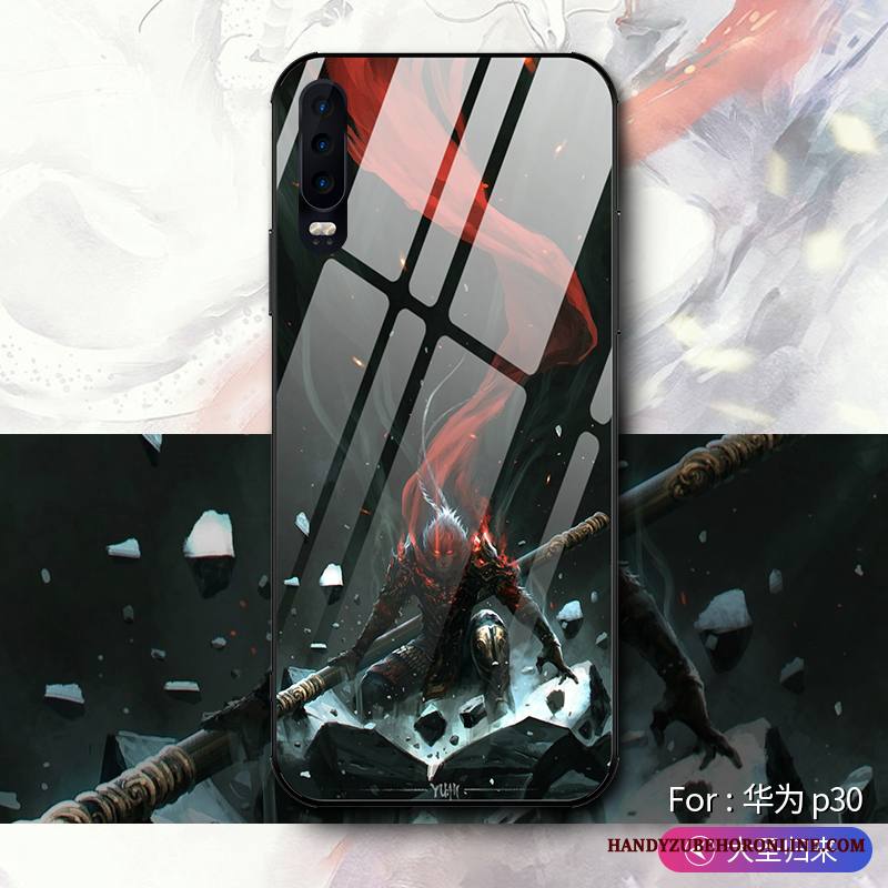 Huawei P30 Ohut Persoonallisuus Luova Puhelimen Kuoret Kuori Kova Ultra