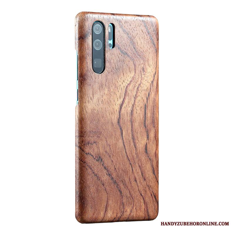 Huawei P30 Pro Kuori Puhelimen Kuoret Ohut Suojaus Ultra Puu Kotelo Tuntea