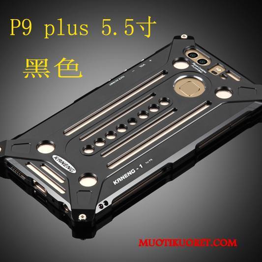 Huawei P9 Plus Kotelo Kehys Suojaus Hopea Metalli Puhelimen Kuoret Kuori