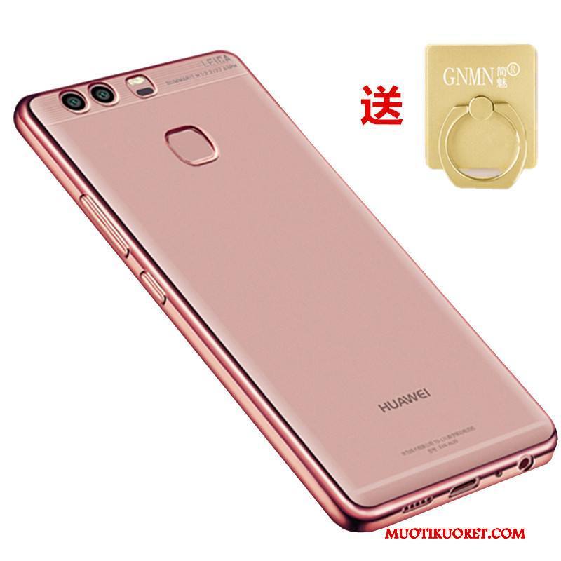 Huawei P9 Plus Kulta Suojaus Puhelimen Kotelo Silikoni Pehmeä Neste Kuori