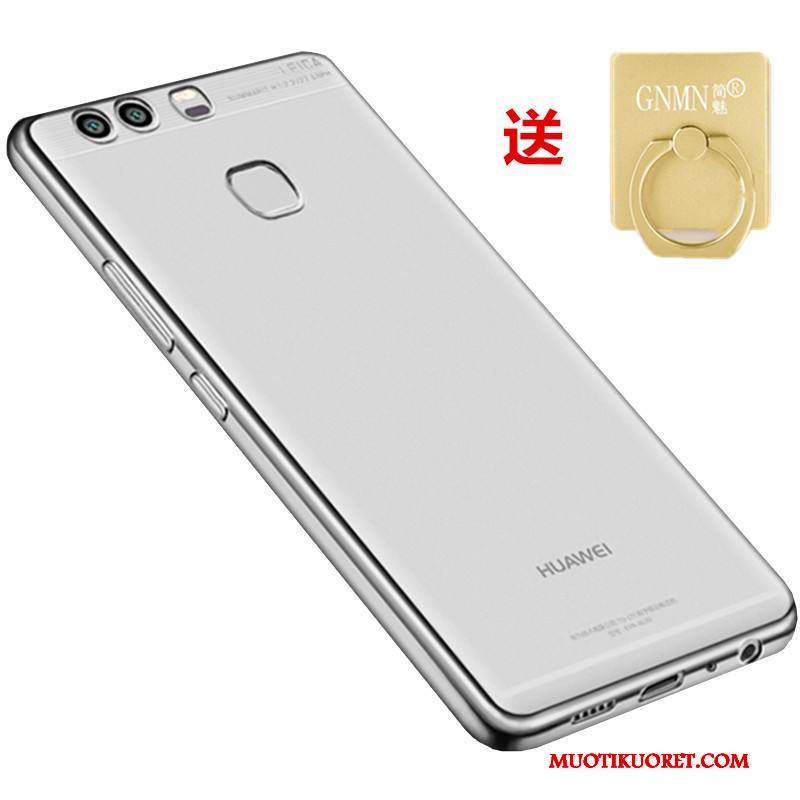 Huawei P9 Plus Kulta Suojaus Puhelimen Kotelo Silikoni Pehmeä Neste Kuori