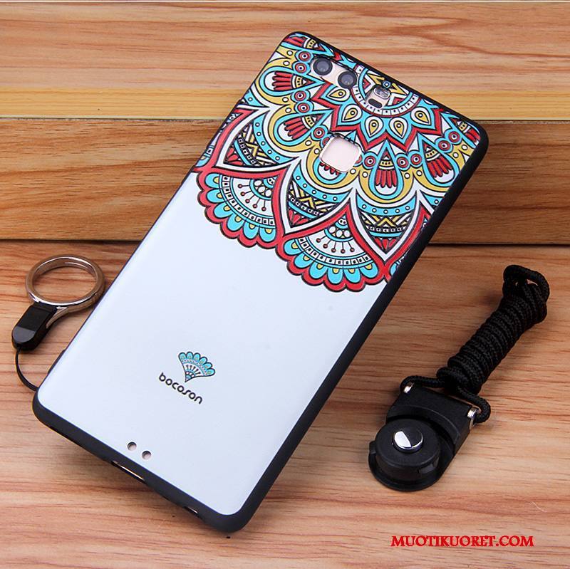 Huawei P9 Plus Monivärinen Puhelimen Kuoret Kuori Trendi Murtumaton Silikoni Pehmeä Neste