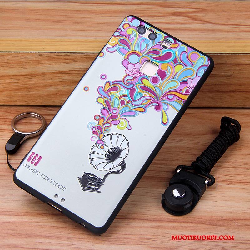 Huawei P9 Plus Monivärinen Puhelimen Kuoret Kuori Trendi Murtumaton Silikoni Pehmeä Neste