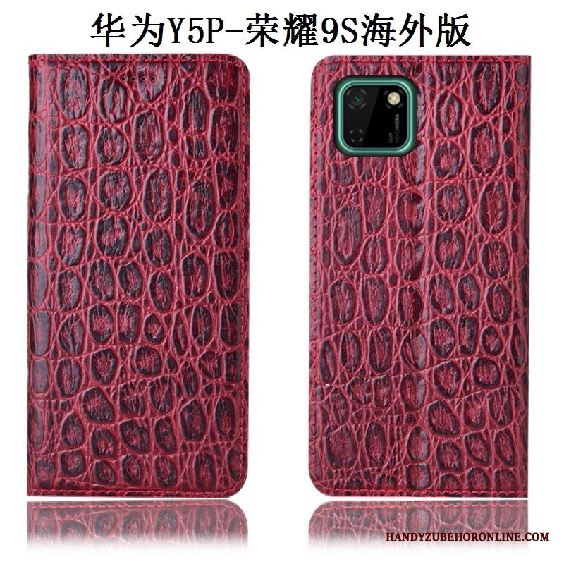 Huawei Y5p Kuori Kotelo Kukkakuvio Suojaus Kuoret Murtumaton Puhelimen Kuoret Aito Nahka