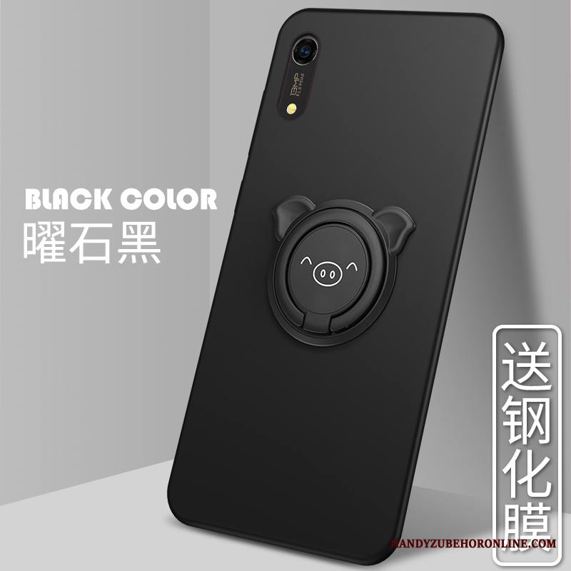 Huawei Y6 2019 Kuori Jauhe Ohut Yksinkertainen Luova Silikoni Suojaus Trendi