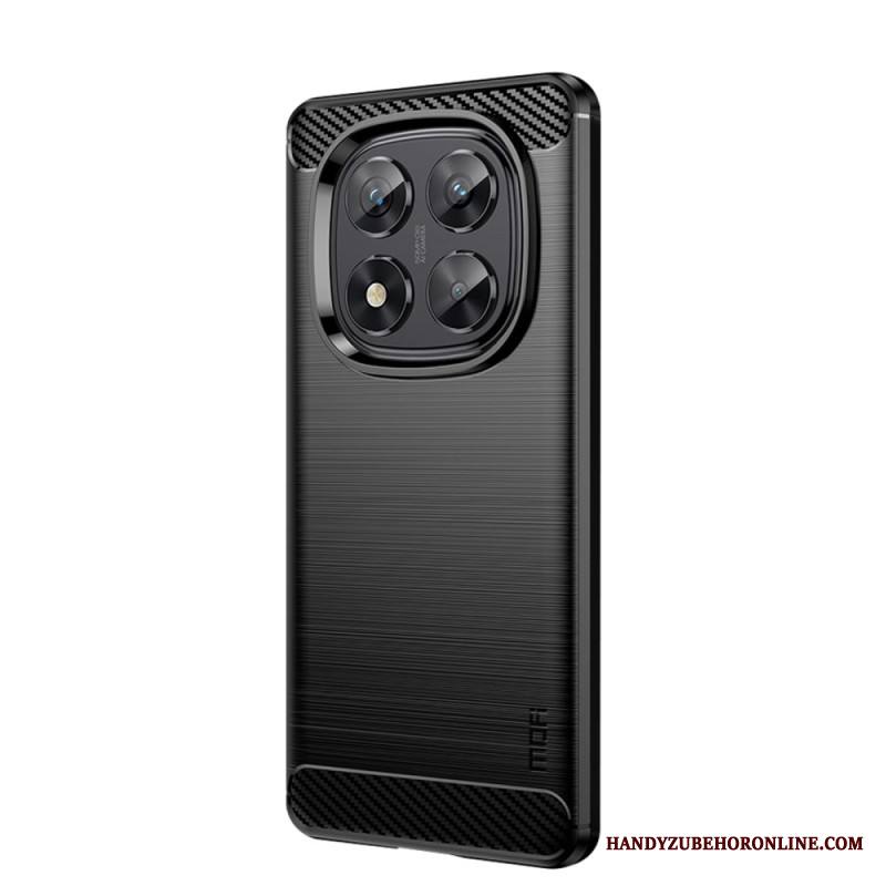 Hülle Für Xiaomi Redmi Note 14 Pro 5g Gebürstete Kohlefaser