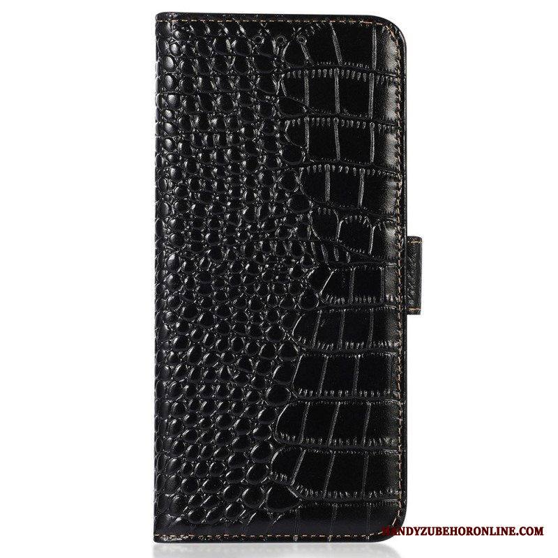 Kotelot Huawei Mate 50 Pro Crocodile Style Rfid