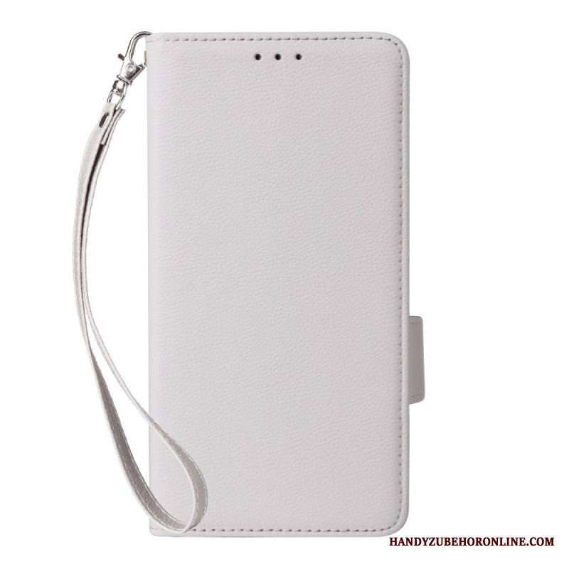 Kotelot Huawei Nova 13 Pro Litsikuvioinen Tekonahkahihna