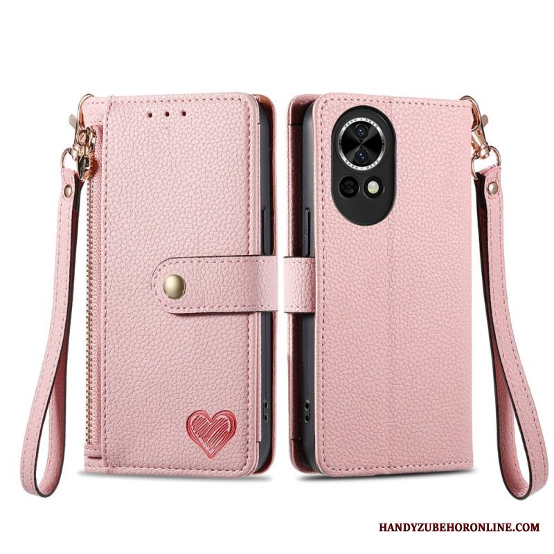 Kotelot Huawei Nova 13 Rfid-sydänlompakko