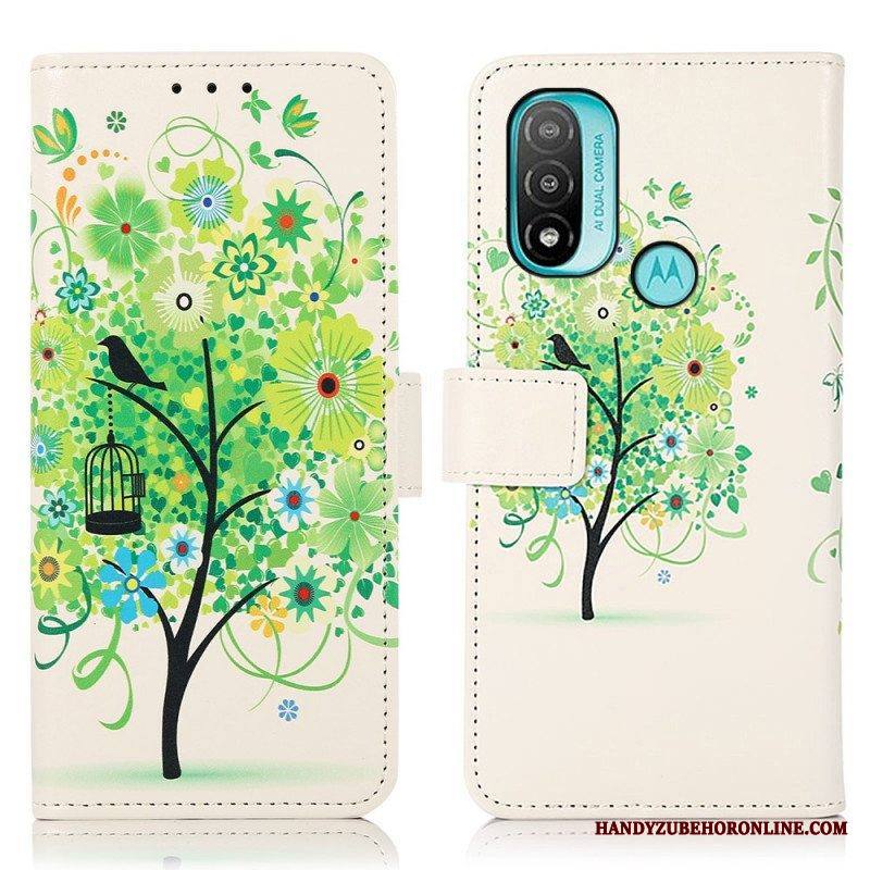 Kotelot Moto E40 / E30 / E20 Kukkiva Puu