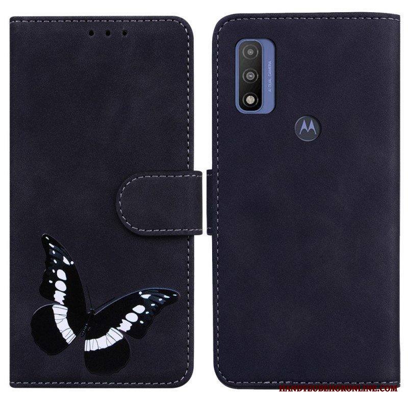 Kotelot Moto E40 / E30 / E20 Skin Touch Butterfly