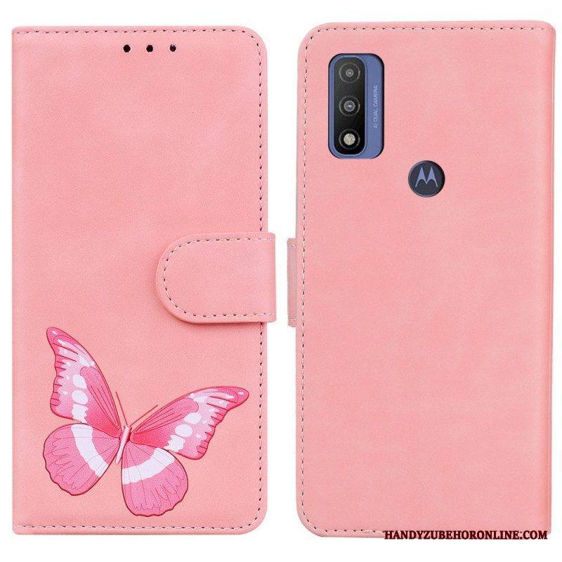 Kotelot Moto E40 / E30 / E20 Skin Touch Butterfly