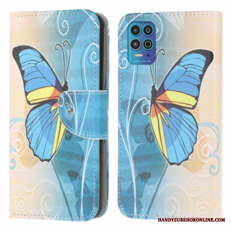 Kotelot Moto G100 Perhosia