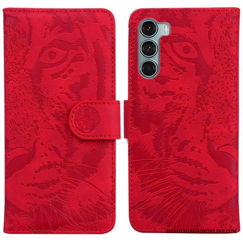 Kotelot Moto G200 5G Tiger-kasvoprintti