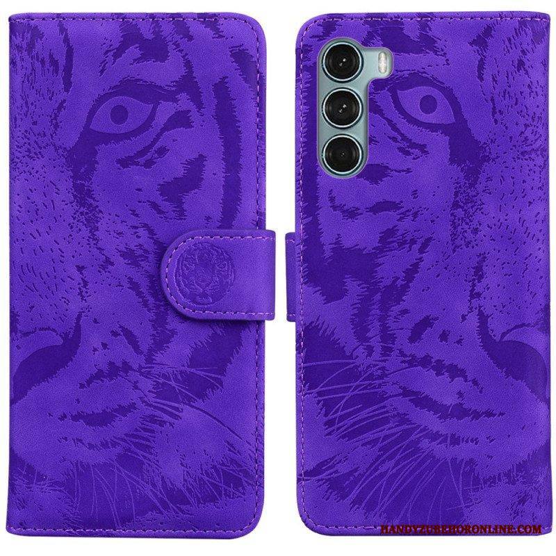 Kotelot Moto G200 5G Tiger-kasvoprintti