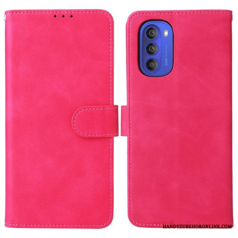 Kotelot Moto G51 5G Vintage Skin-touch