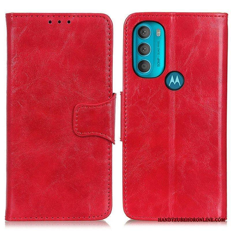 Kotelot Moto G71 5G Kaksipuolinen Magneettinen Läppä