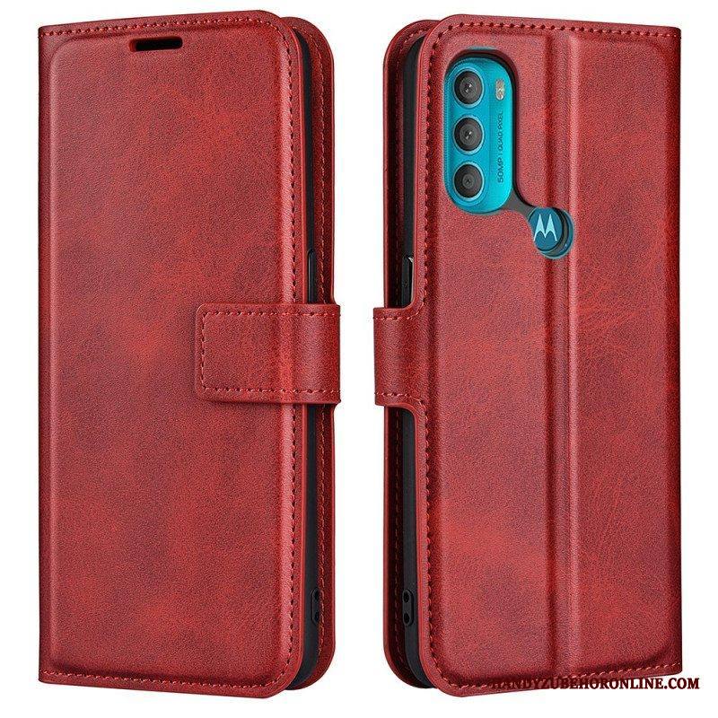 Kotelot Moto G71 5G Ohut Extreme Leather -efekti
