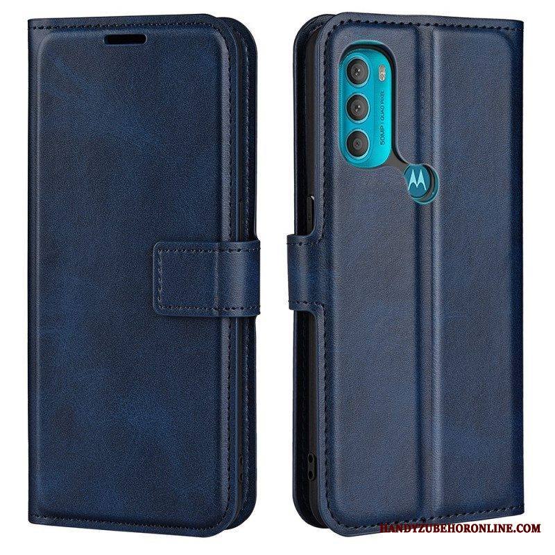 Kotelot Moto G71 5G Ohut Extreme Leather -efekti