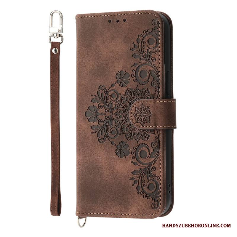 Kotelot Samsung Galaxy A17 4g / 5g Puhelinkuoret Pitsimäinen Mokkanahkakuvioinen Lompakko