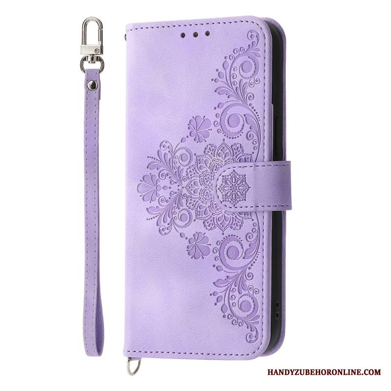 Kotelot Samsung Galaxy A17 4g / 5g Puhelinkuoret Pitsimäinen Mokkanahkakuvioinen Lompakko