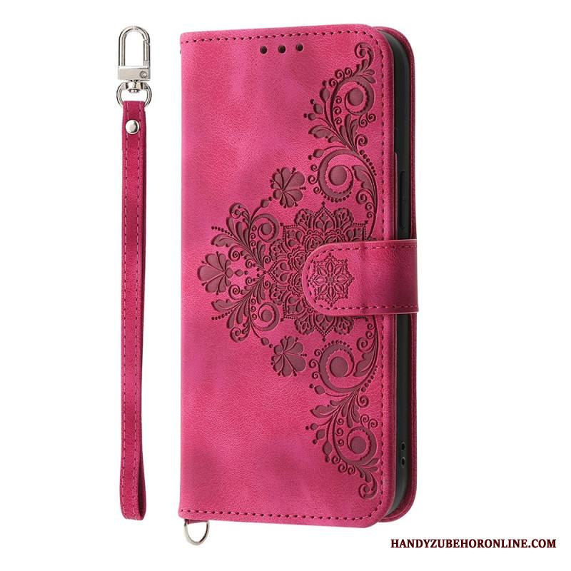 Kotelot Samsung Galaxy A17 4g / 5g Puhelinkuoret Pitsimäinen Mokkanahkakuvioinen Lompakko