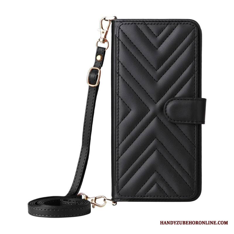 Kotelot Samsung Galaxy A17 4g / 5g Tikattu Olkahihnalla Ja Rannehihnalla