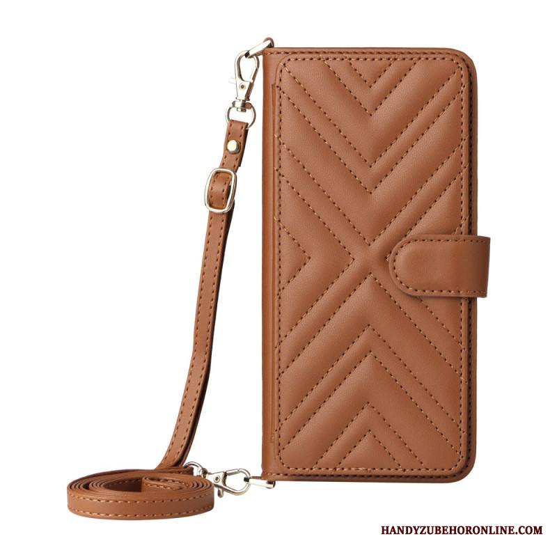 Kotelot Samsung Galaxy A17 4g / 5g Tikattu Olkahihnalla Ja Rannehihnalla