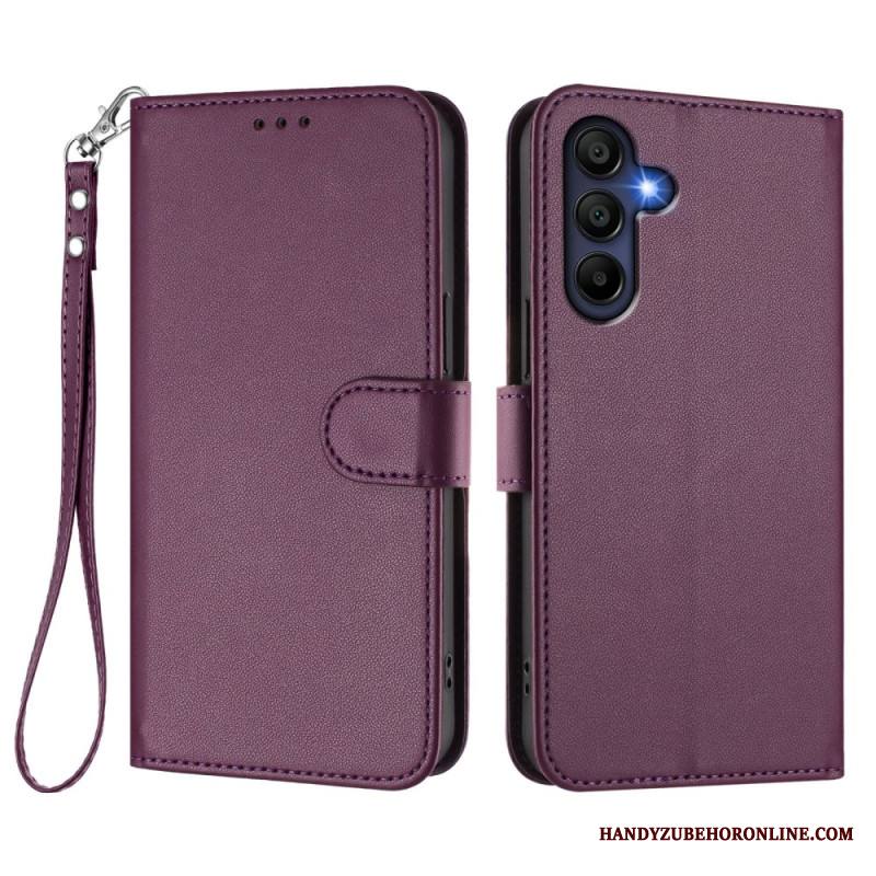 Kotelot Samsung Galaxy A17 4g / 5g Yksinkertainen Muotoilu Nauhalla