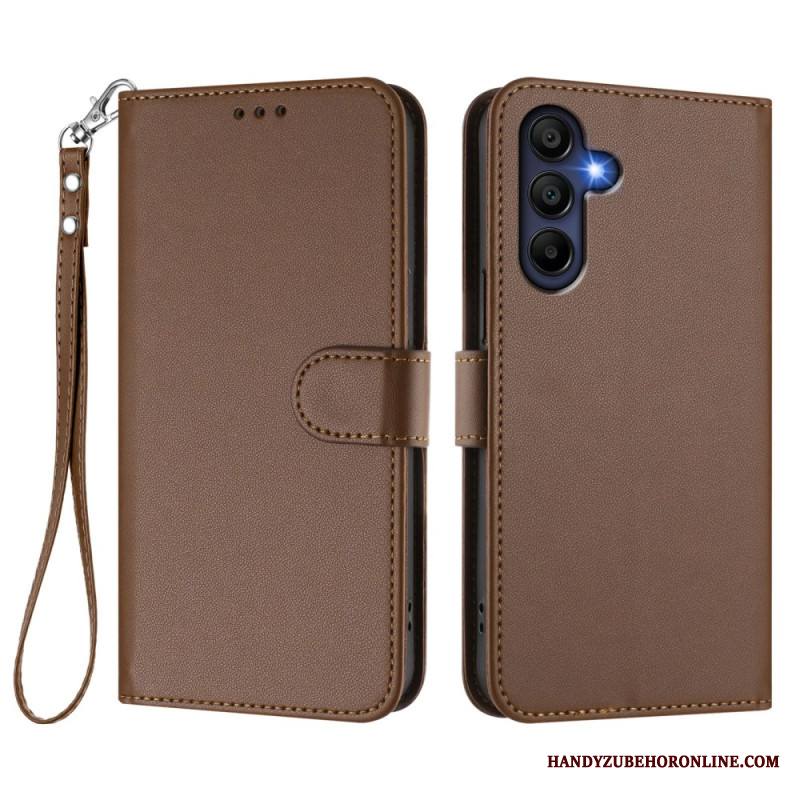 Kotelot Samsung Galaxy A17 4g / 5g Yksinkertainen Muotoilu Nauhalla