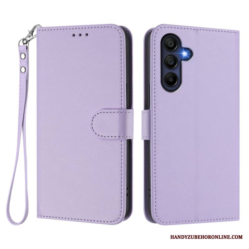 Kotelot Samsung Galaxy A17 4g / 5g Yksinkertainen Muotoilu Nauhalla