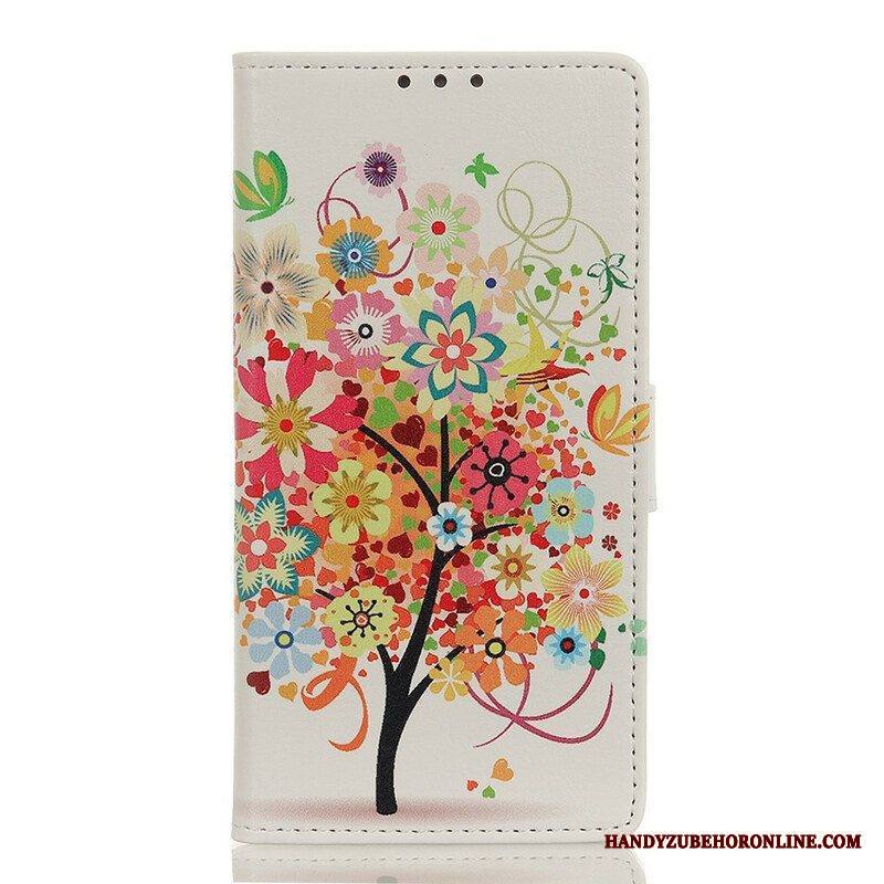 Kotelot Samsung Galaxy A52 4G / A52 5G / A52s 5G Kukkiva Puu