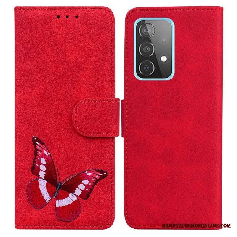 Kotelot Samsung Galaxy A52 4G / A52 5G / A52s 5G Skin Touch Butterfly