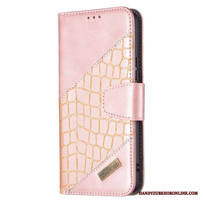 Kotelot Samsung Galaxy A53 5G Binfen Color Crocodile Skin Style