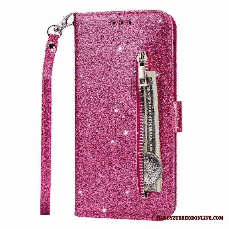 Kotelot Samsung Galaxy A54 5G Glitter Kolikkopussi
