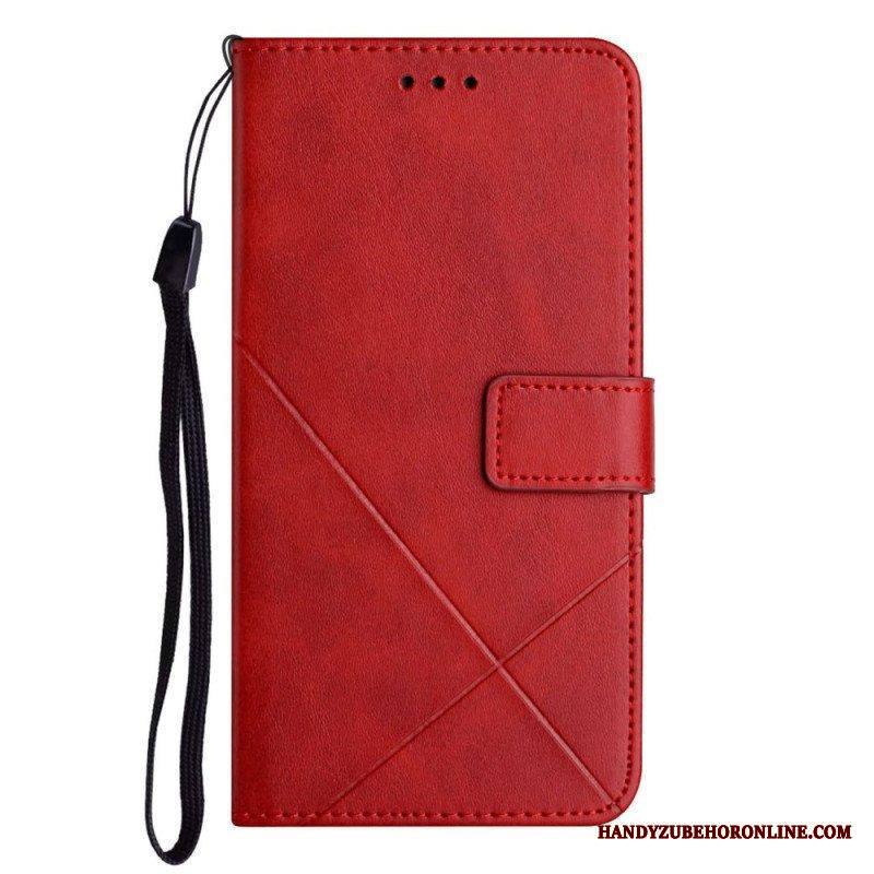 Kotelot Samsung Galaxy M12 / A12 X Design Geo Leather Style