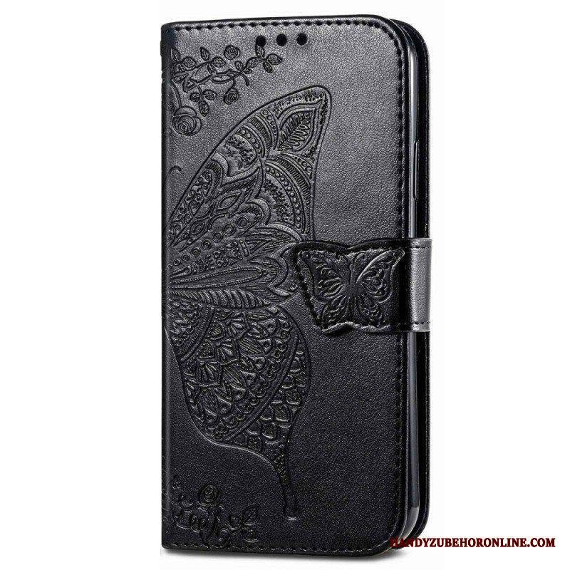 Kotelot Samsung Galaxy M13 Barokki Perhonen