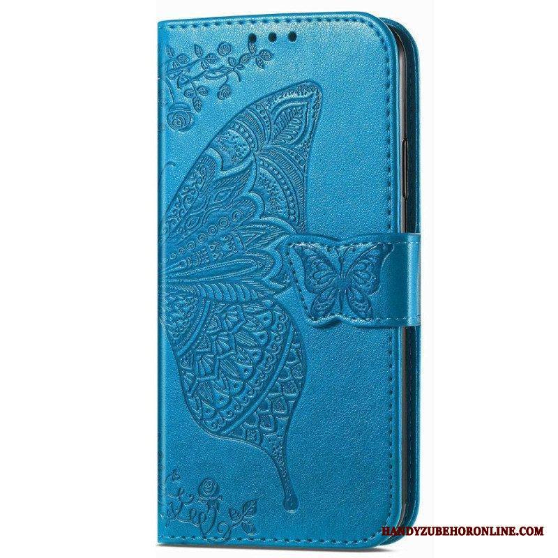 Kotelot Samsung Galaxy M13 Barokki Perhonen