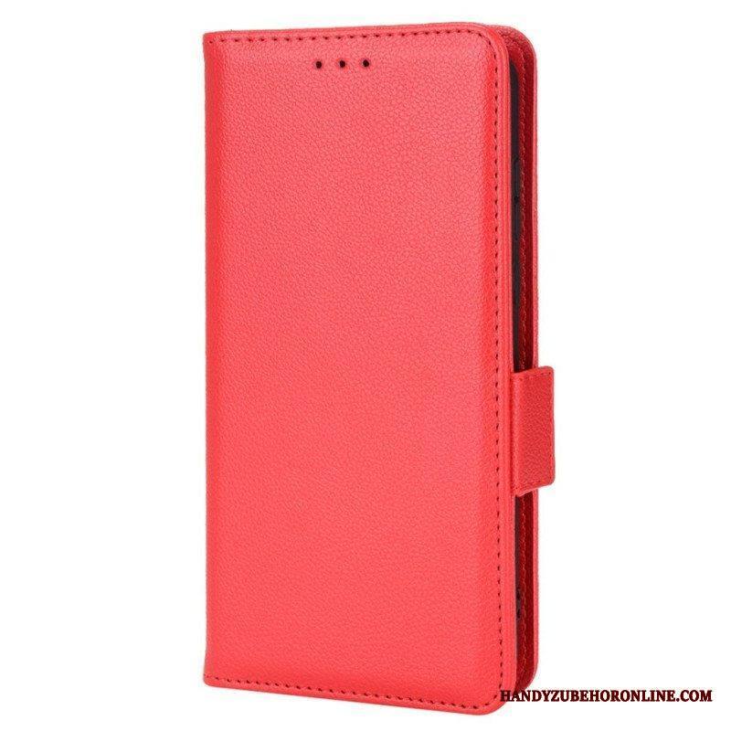 Kotelot Samsung Galaxy M23 5G Litsi Nahkatyyli