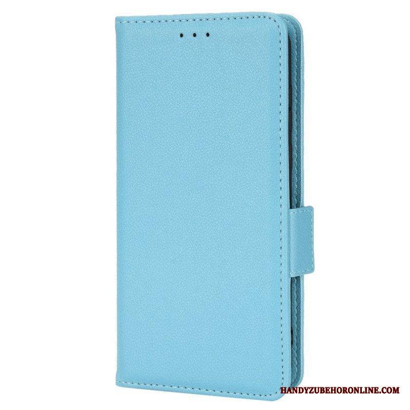 Kotelot Samsung Galaxy M23 5G Litsi Nahkatyyli