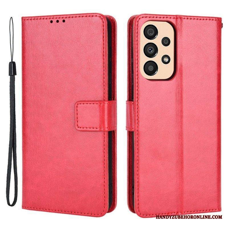 Kotelot Samsung Galaxy M23 5G Näyttävä Keinonahka