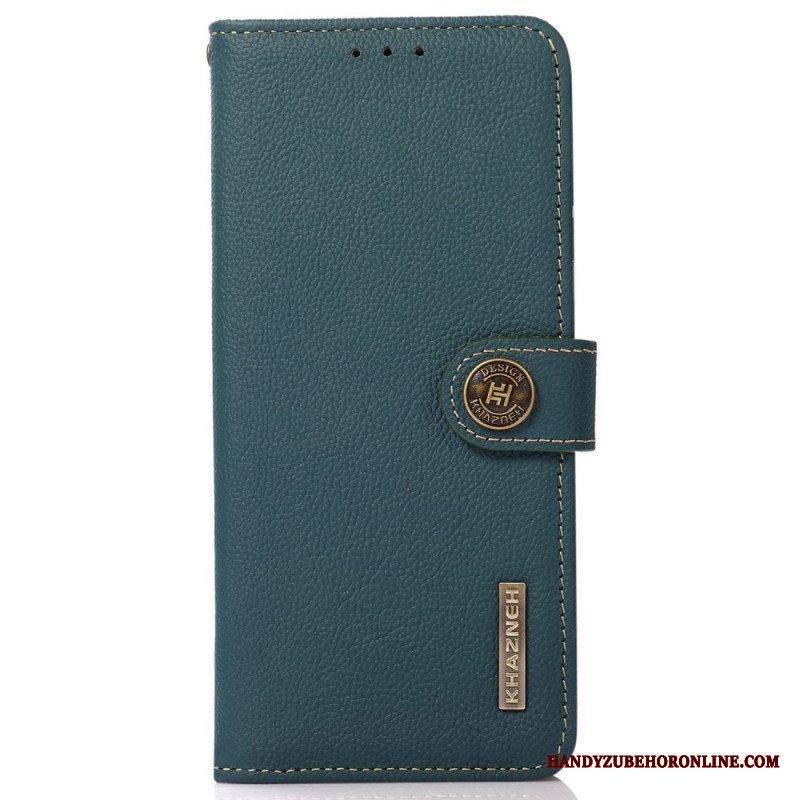 Kotelot Samsung Galaxy M33 5G Khazneh Rfid Aitoa Nahkaa