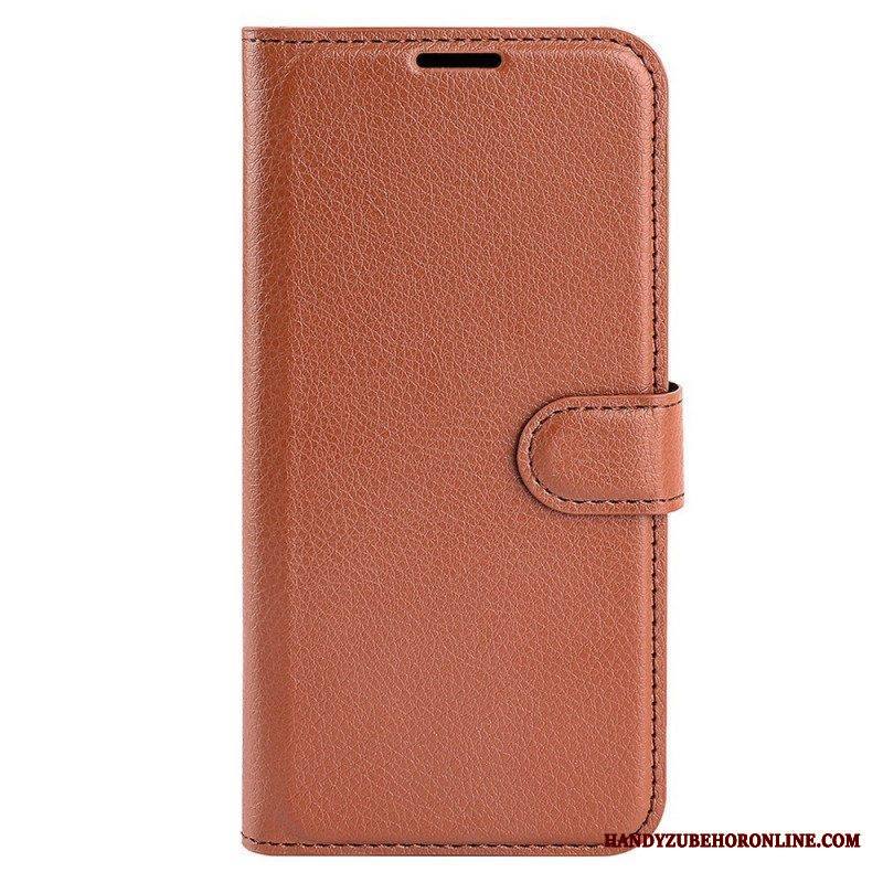 Kotelot Samsung Galaxy M33 5G Litsi Nahkatyyli