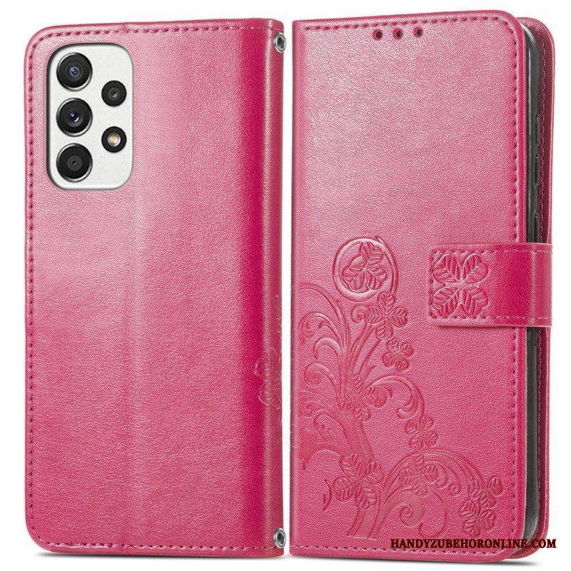 Kotelot Samsung Galaxy M53 5G Nelilehtinen Apila