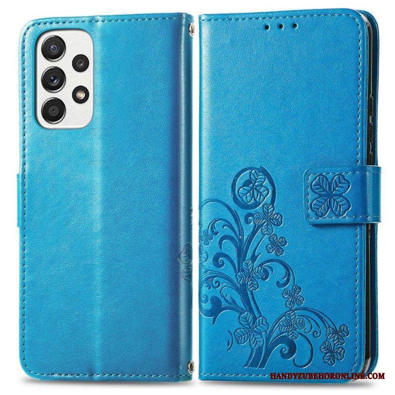 Kotelot Samsung Galaxy M53 5G Nelilehtinen Apila